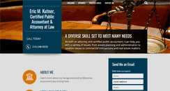 Desktop Screenshot of ekutner.com